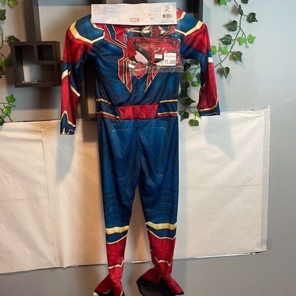Marvel Spiderman Halloween Avengers Endgame Iron Spider Costume‎ Size S 4-6 - Picture 5 of 5